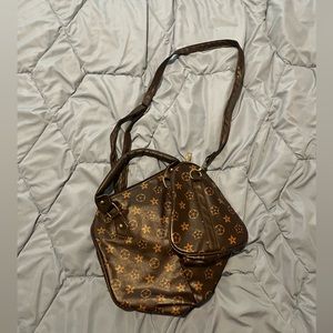 Brown purse